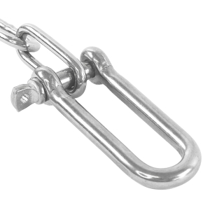 Langer Schäkel mit 8 mm an einer Kette