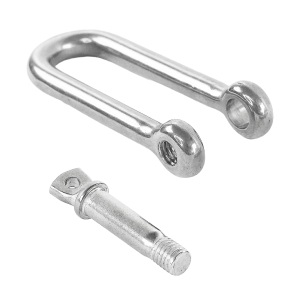 Schäkel extra lang 8 mm aus Edelstahl V4A