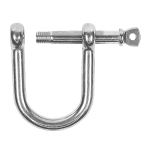 Rundschäkel weite Form 10 mm - Edelstahl V4A