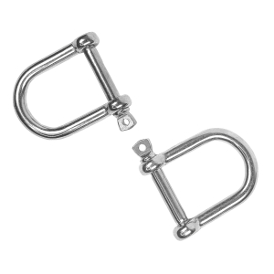 Rundschäkel Edelstahl V4A mit weiter Form - 10 mm