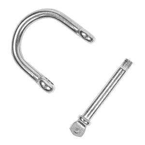 Schäkel Edelstahl weite Form mit 5 mm