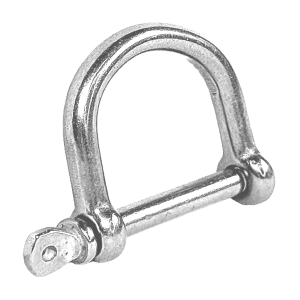 Edelstahl Schäkel rund 5 mm