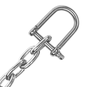 Edelstahl Schäkel rund 5 mm