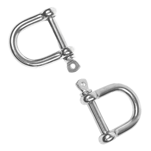 Rundschäkel Edelstahl V4A mit weiter Form - 8 mm