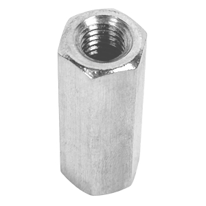 Sechskant Gewindemuffe A2 Edelstahl M6 x 30 mm