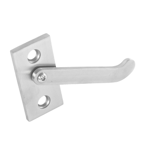 Türriegel außen Edelstahl V4A - flache Montage