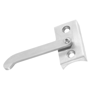 Türriegel außen Edelstahl V4A für Rohr 42,4 mm