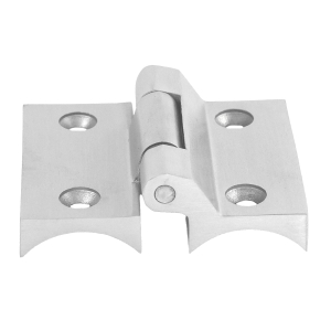 Edelstahlscharniere aus V4A - Türscharnier für 42,4 mm Pfosten