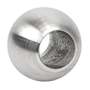 Edelstahl Vollkugel 20 mm mit Durchgangs Bohrung 12,2 mm