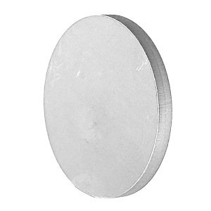 Edelstahl Ronde mit 42 mm Durchmesser und 4 mm Höhe