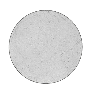 Edelstahl Ronde 40 x 4 mm - geschliffen und lasergeschnitten