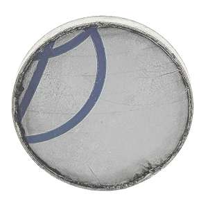 Ronde aus Edelstahl mit 40 mm Durchmesser und geschliffen