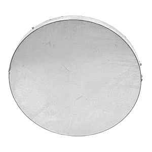 Ronde aus Edelstahl 50 x 6 mm - einseitig geschliffen