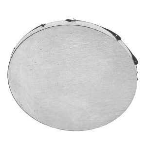 Ronde aus Edelstahl V2A, geschliffen und mit Durchmesser 60 mm