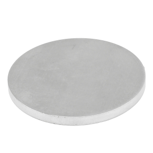 Edelstahlronde einseitig geschliffen 80 x 6 mm - V2A