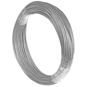 Edelstahlseil 3mm aufgerollt
