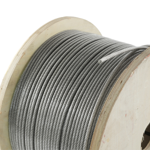 Edelstahldrahtseil ummantelt 5 mm als Meterware