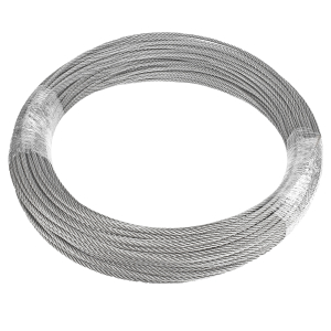 6mm Edelstahl Drahtseil aufgewickelt