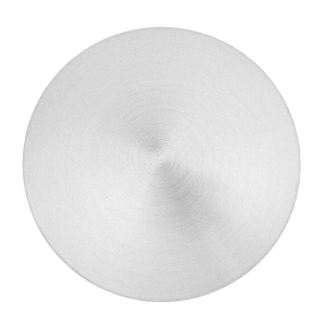 Einschlagkappen Edelstahl gewölbt massiv 33,7 mm 