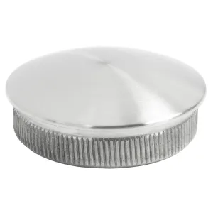 Endkappe für Rohr 48,3 x 2,0 mm - massive Ausführung