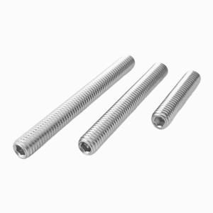 Gewindestift M6 mit Spitze und Innensechskant - Länge wählbar