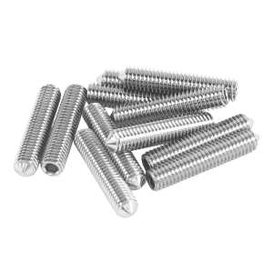 Madenschraube M6 mit Spitze und 30 mm