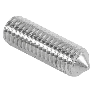 Madenschrauben M8 x 25 mm mit Spitze aus Edelstahl