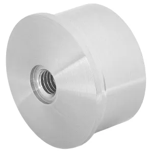 Endkappe Edelstahl mit M8, Flachsenkung und für 42,4 mm Rohre