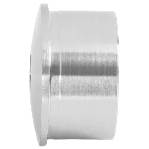Endkappe vollmassiv mit M8 und Flachsenkung für 12 mm Stift