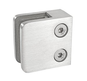 Edelstahl Glashalter 45 x 45 mm