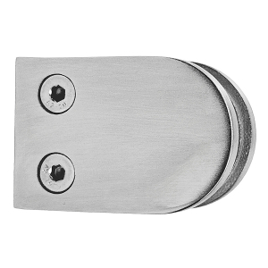 Glashalter Edelstahl für Edelstahlrohr 48 mm