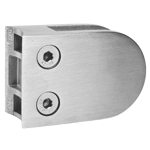 Glasklemme Glashalter 63 x 45 mm für Rohr 48,3 mm