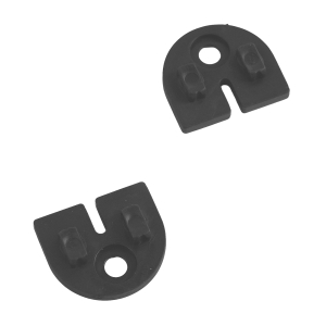 Glasklemme Gummieinlage 50 x 40 mm - S071108 - S071368 - S071378
