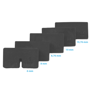 Gummieinlage für Glasklemme (S071228) 45 x 45 mm