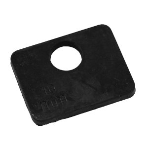 Glashalter Gummieinlage in der Größe 52 x 52 mm