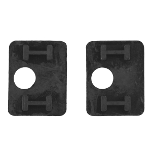 Glashalter Edelstahl Gummi 52 x 52 mm für die beiden Artikel S071473 und S071483