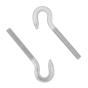 Edelstahl Hakenschraube mit M4 und Rechtsgewinde