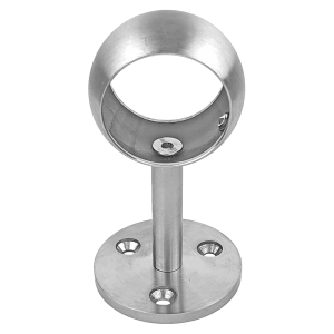 Rohrstütze für Handlaufrohr mit Ring 42mm