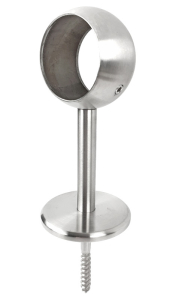 Handlaufstütze mit Ring 33,7 mm