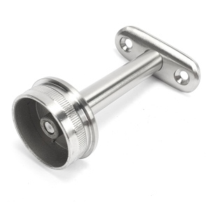 Handlauf-Stütze für Rohr 33,7 mm / 42,4 mm / 48,3 mm / flach