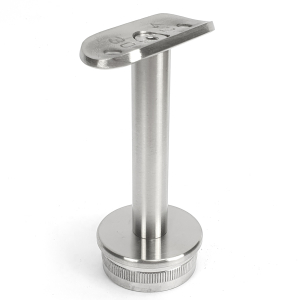 Stütze Edelstahl für Handlauf 33,7 mm / 42,4 mm / 48,3 mm / flach