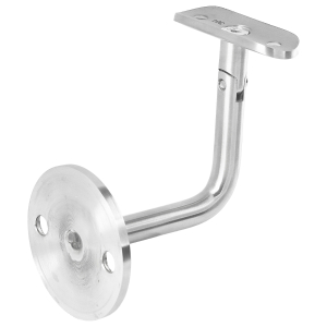 Edelstahl Handlaufhalter mit Gelenk und zwei Loch Befestigung