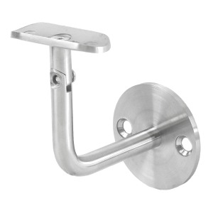 Edelstahl Handlaufträger mit Gelenk und 2 Loch-Befestigung