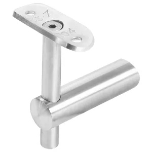 Edelstahl Handlaufträger höhenverstellbar mit 33,7 mm Anschraubplatte