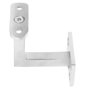 Handlaufträger Vierkant für Rohr 42,4 mm V2A