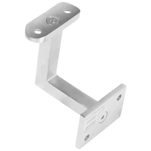 Edelstahl Handlaufträger starr für 42,4 mm Rohre