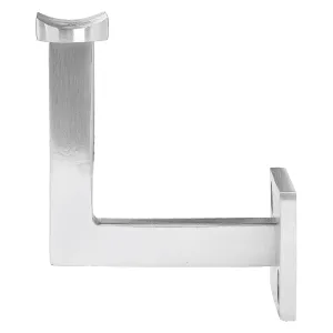 Handlaufträger aus Edelstahl Vierkant Wandbefestigung für 42,4 mm Rohre