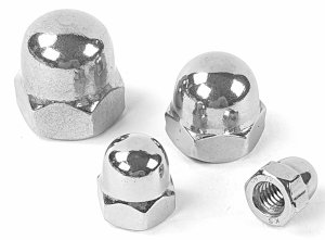 Hutmutter M12 - V4A Edelstahl
