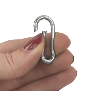 Karabiner mit geöffnetem Verschluss - 3 x 30 mm