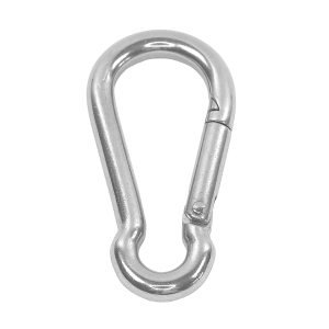 Karabinerhaken 6 x 60 mm aus hochwertigem V4A Edelstahl